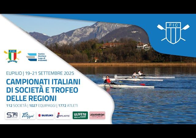Camp. Società, Trofeo Regioni, Allievi e Cadetti – EUPILIO Sabato 20 Settembre