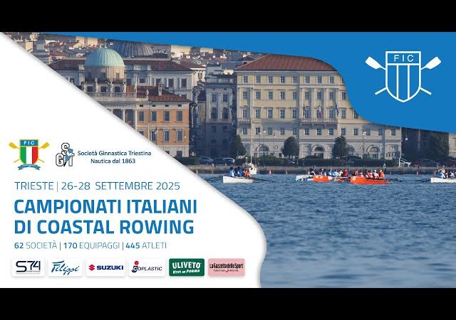 Camp. Ital. Coastal Rowing – TRIESTE Sabato 27 Settembre