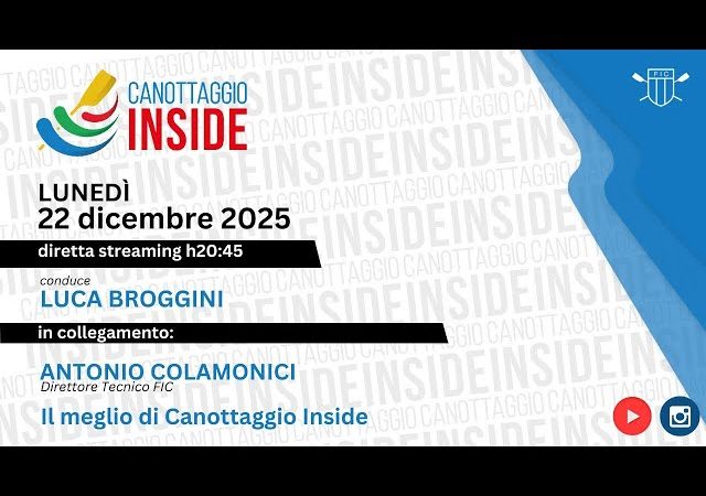 Canottaggio Inside – Puntata 23 del 22 Dicembre 2025